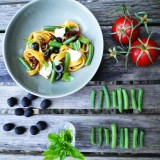 Pasta caprese