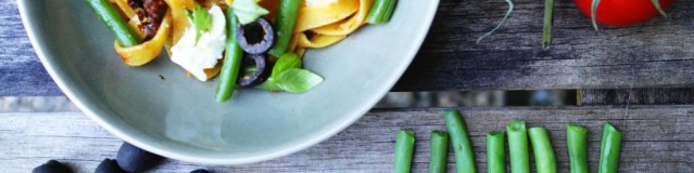 Pasta caprese
