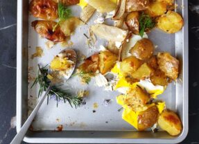 Traybake met venkel en aardappel
